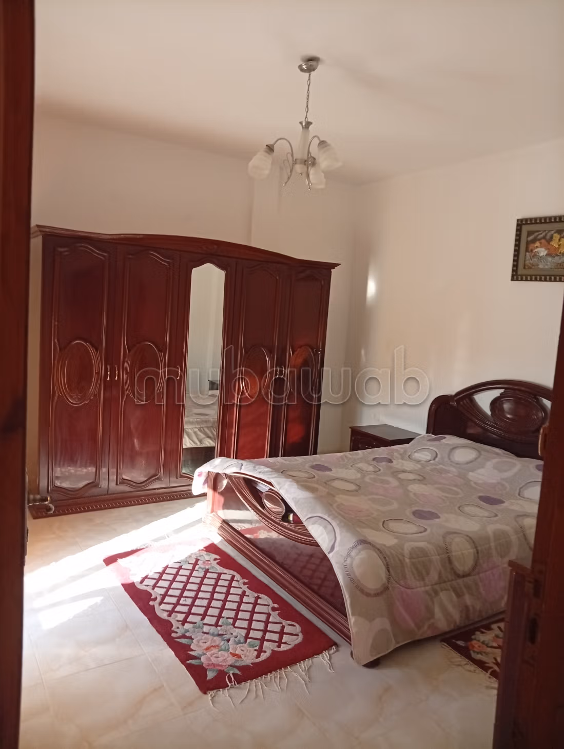 Appartamento vacanze in affitto a Bizerte Le Corniche. 2 camere. Parabola