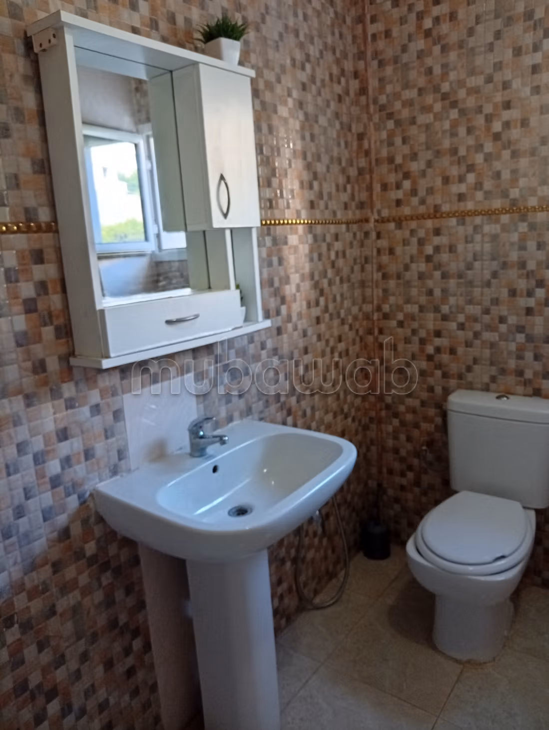 Appartamento vacanze in affitto a Bizerte Le Corniche. 2 camere. Parabola