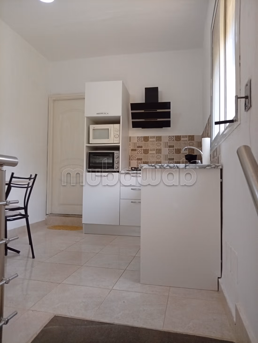 Appartamento vacanze in affitto a Bizerte Le Corniche. 2 camere. Parabola