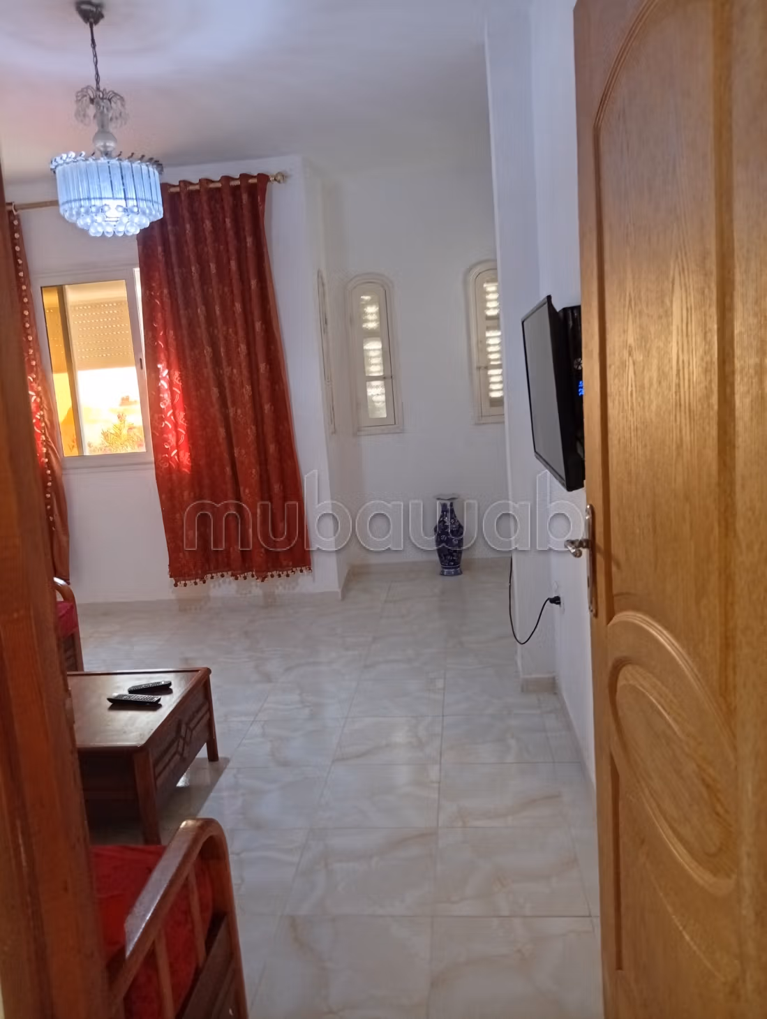 Appartamento vacanze in affitto a Bizerte Le Corniche. 2 camere. Parabola