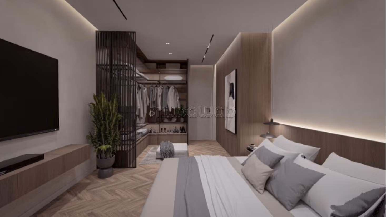 À côté du plaza Marrakech et Carré Eden centre Gueliz, beau projet d’immeuble en studio et duplex livrable en 2027