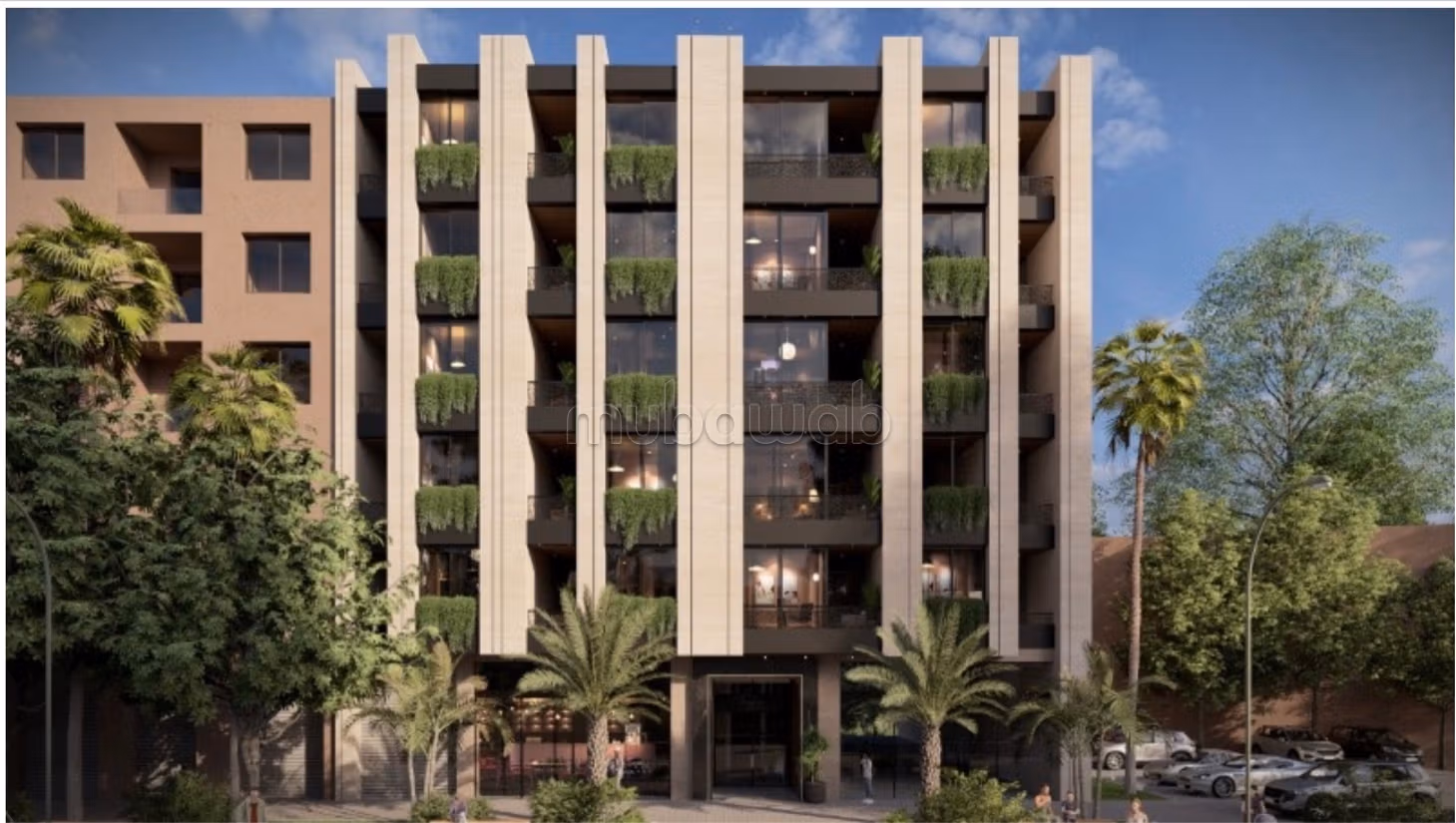 À côté du plaza Marrakech et Carré Eden centre Gueliz, beau projet d’immeuble en studio et duplex livrable en 2027 — 4
