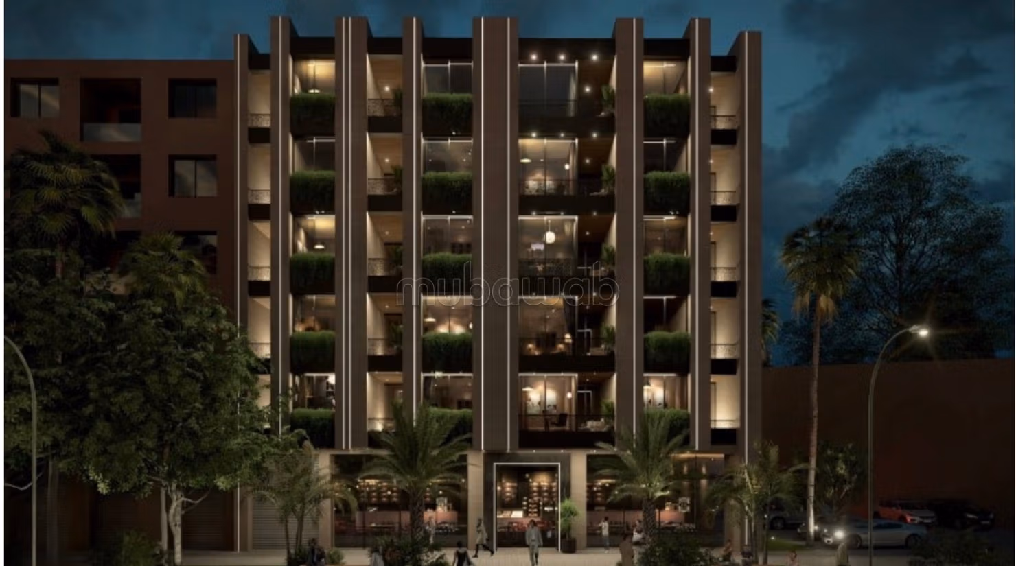 À côté du plaza Marrakech et Carré Eden centre Gueliz, beau projet d’immeuble en studio et duplex livrable en 2027 — 5
