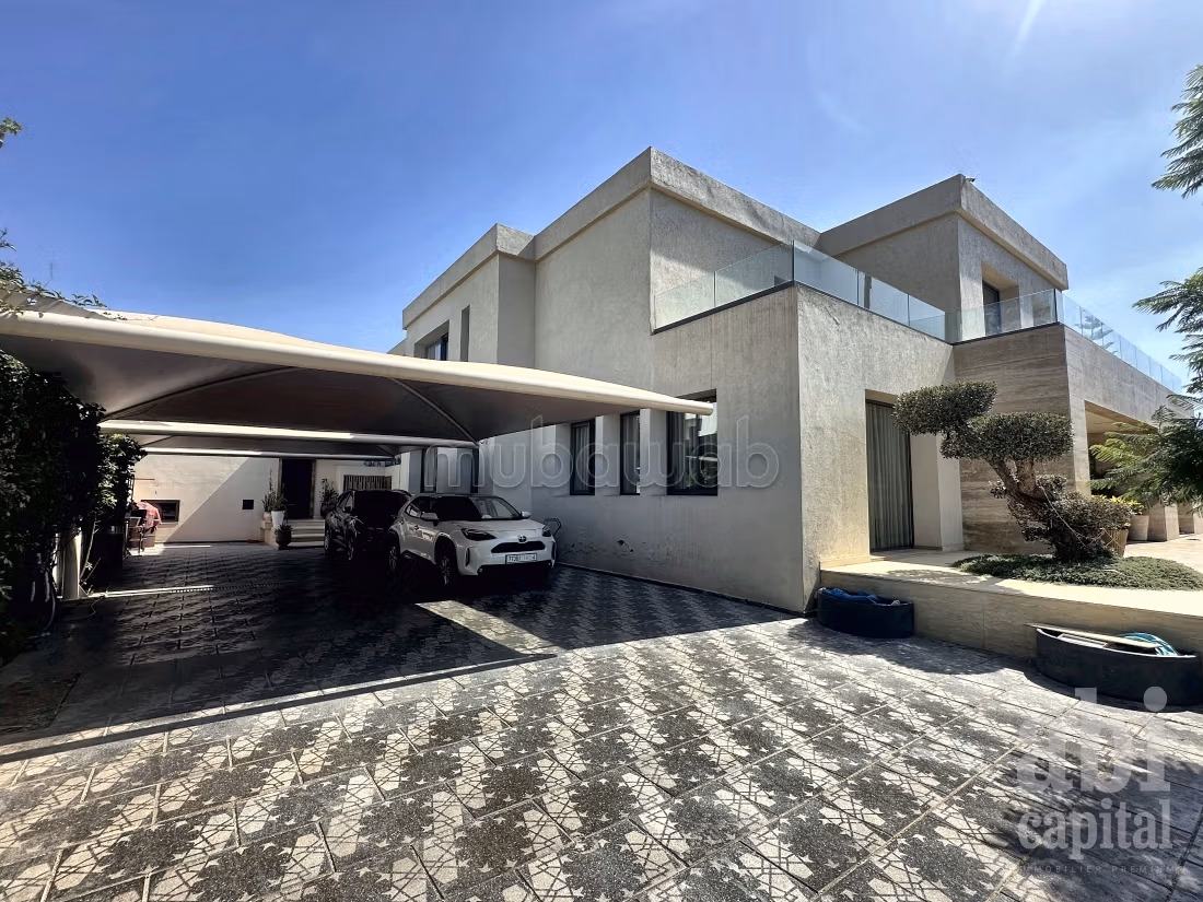 À louer — Villa de prestige meublée, Souissi Rabat, Piscine, Hammam