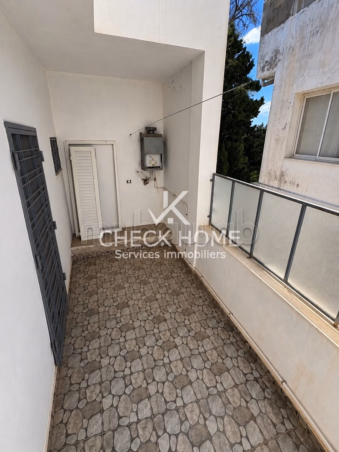 Location annuelle s2 vide à Hammamet Nord
