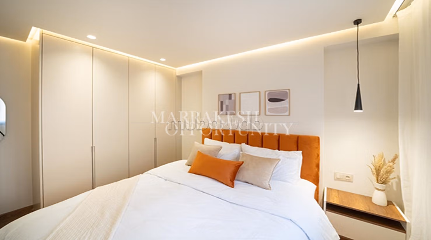 Appartement meublé contemporain à louer à Guéliz — 6