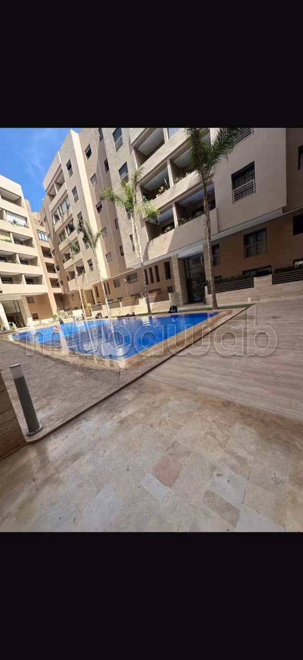 Apartment for rent in Hivernage. 1 bedroom. Furnished