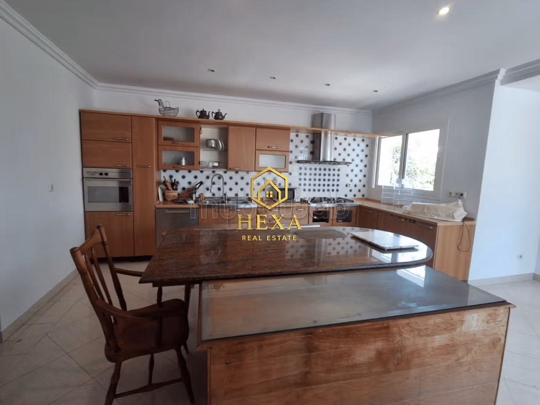 Duplex S3 arredato con vista libera a Gammarth