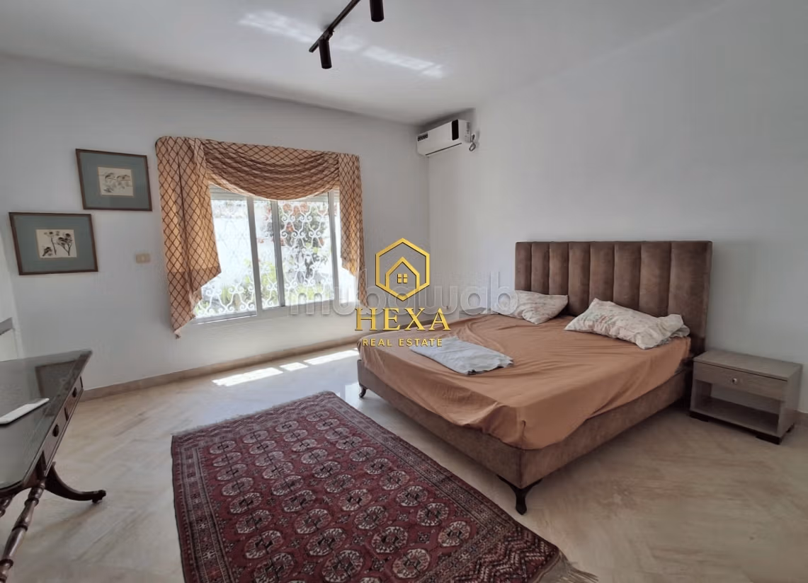 Duplex S3 arredato con vista libera a Gammarth