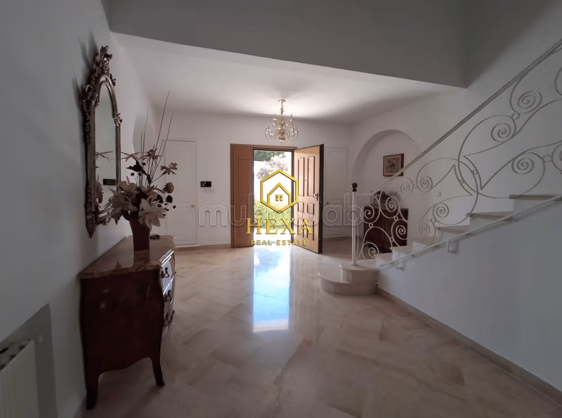 Duplex S3 arredato con vista libera a Gammarth