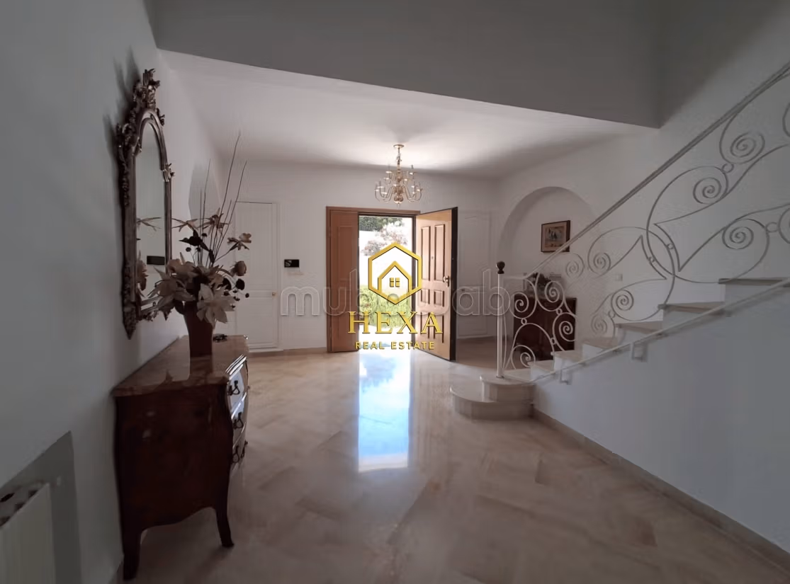 Duplex S3 arredato con vista libera a Gammarth