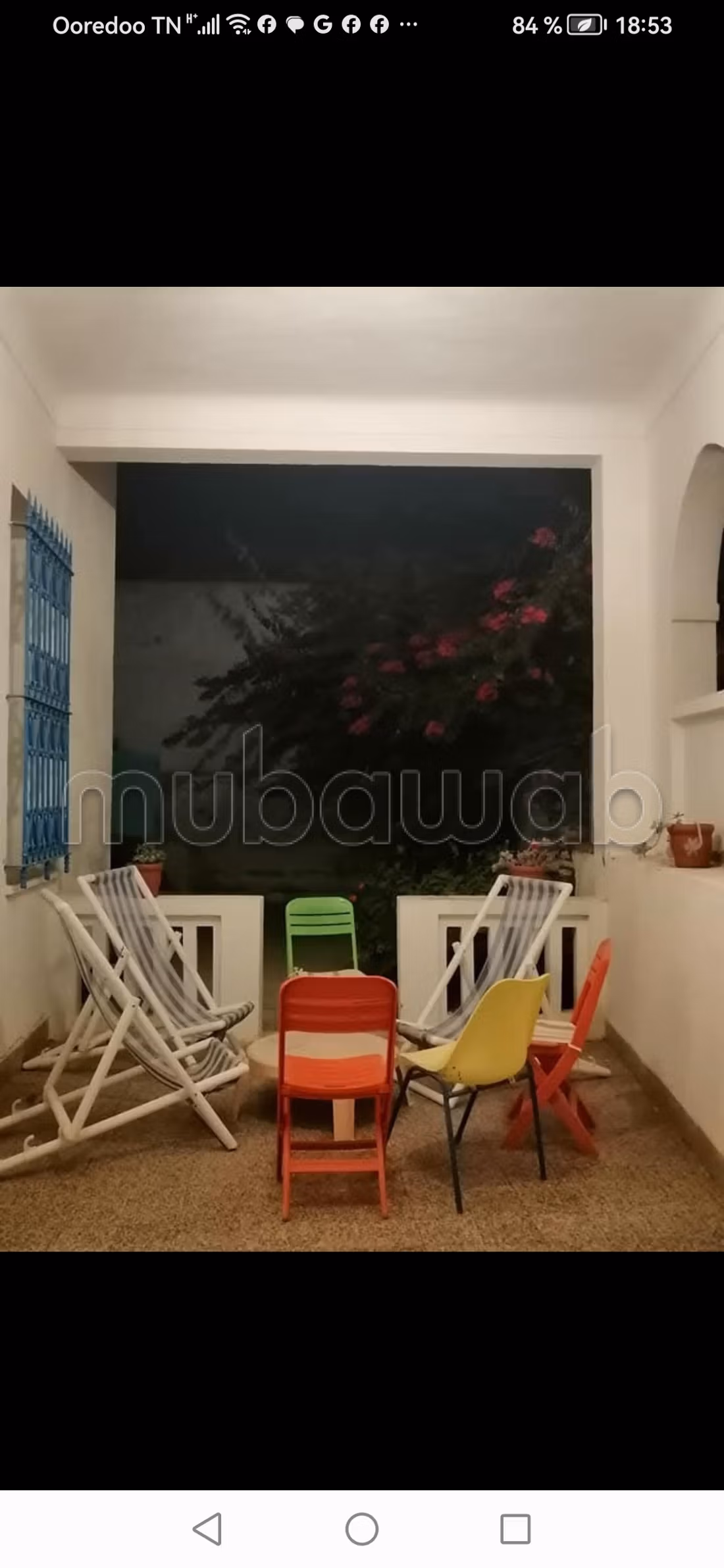 Villa style arabesque
