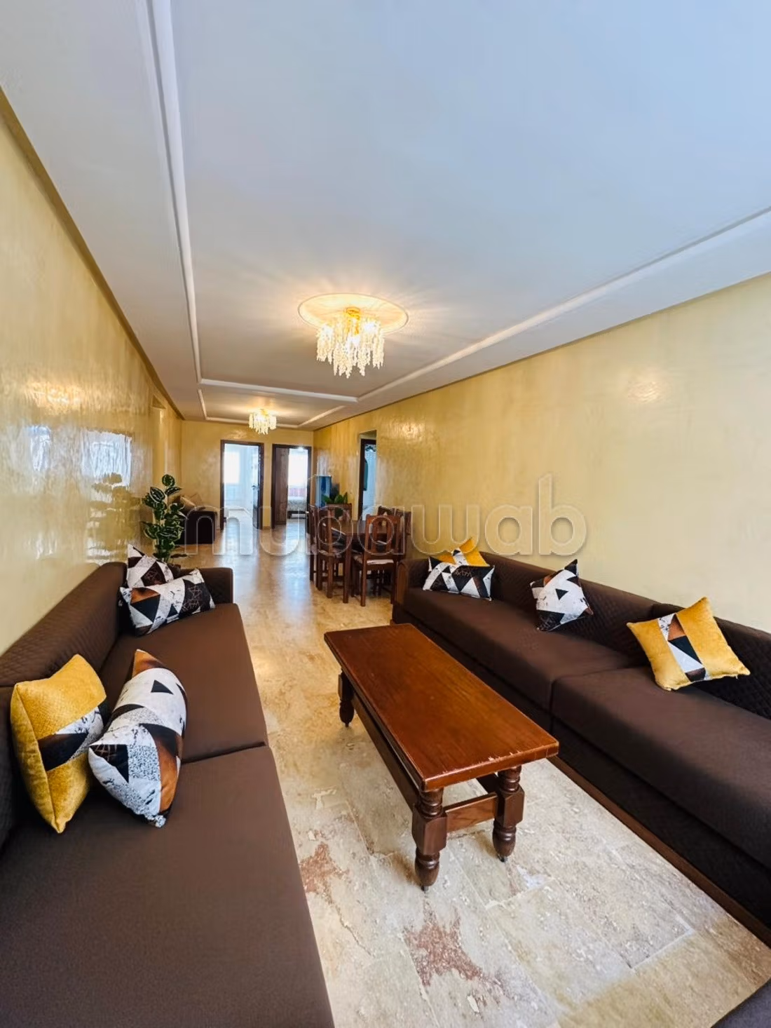 Apartamento Elegante de 2 Habitaciones en el Centro de Tánger