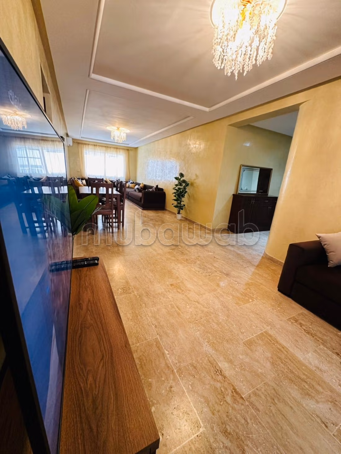Apartamento Elegante de 2 Habitaciones en el Centro de Tánger