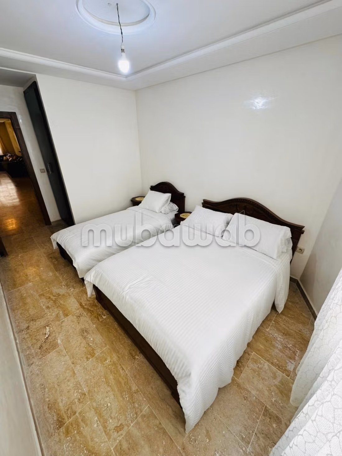 Apartamento Elegante de 2 Habitaciones en el Centro de Tánger