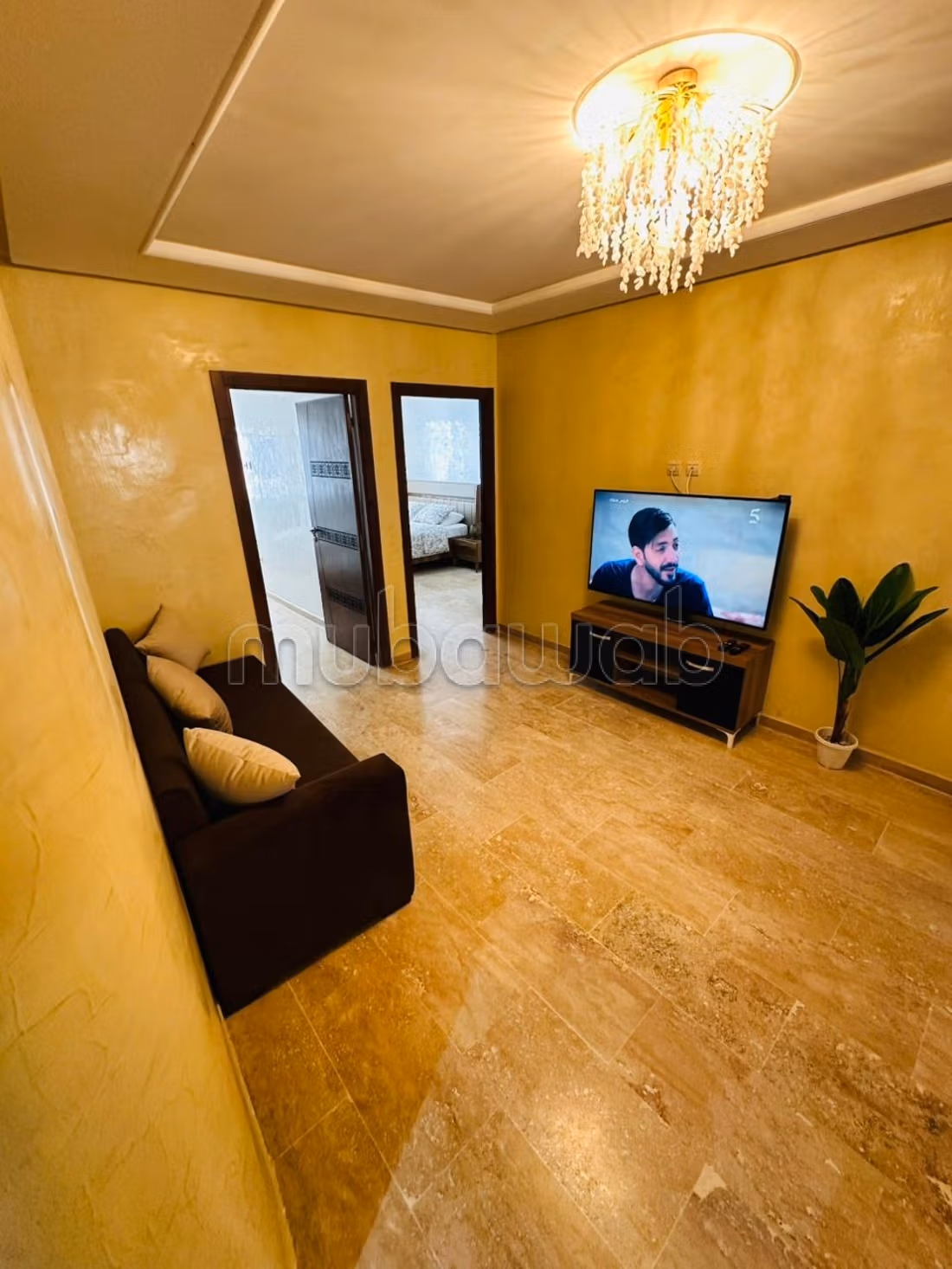 Apartamento Elegante de 2 Habitaciones en el Centro de Tánger