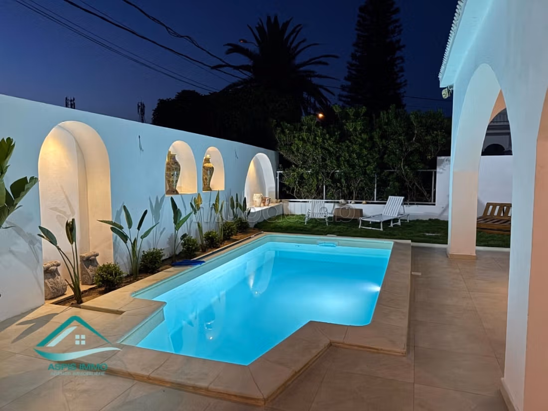 Villa con piscina S5 a El Mansourah Kelibia