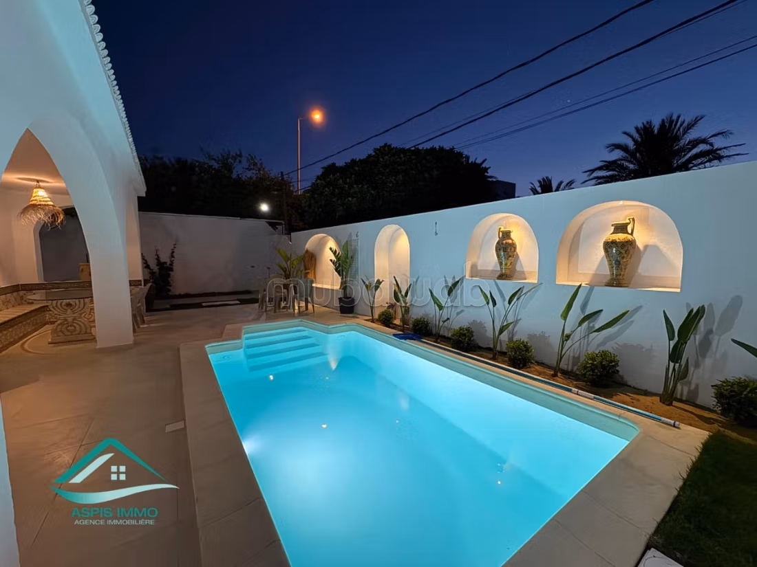 Villa con piscina S5 a El Mansourah Kelibia