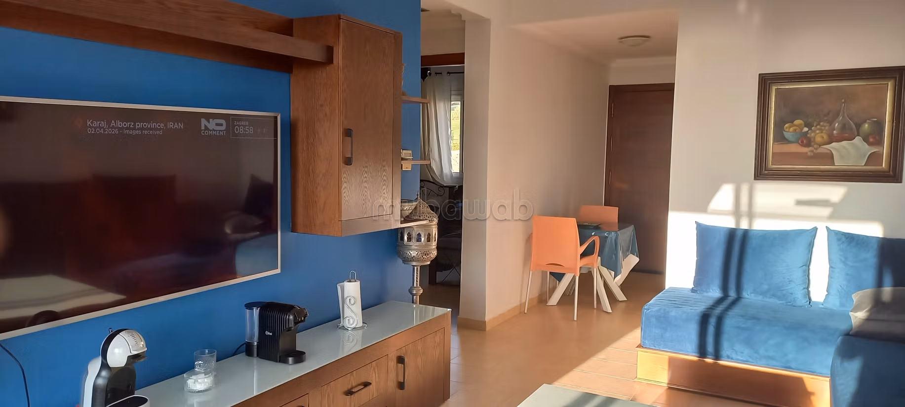 Affitto di un appartamento arredato a Cabo Negro. Superficie 68 m². Arredato