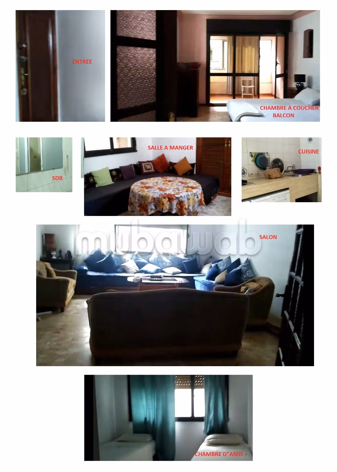 Appartement Tanger centre bord de mer