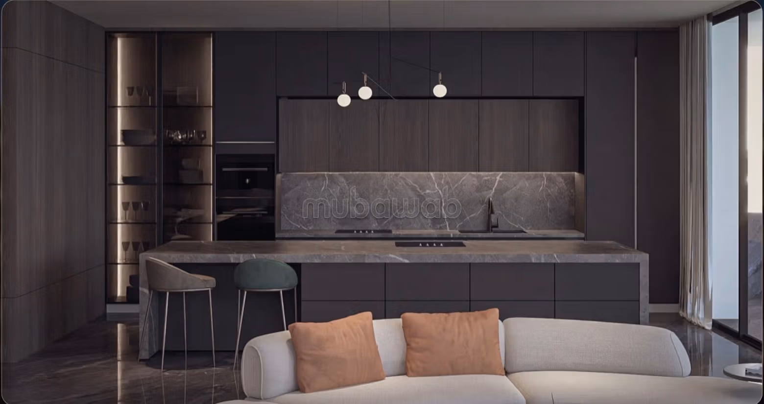 Élégant Appartement en vente de 2 chambres et 2 salles de bain dans un luxueux complexe résidentiel à Agdal Marrakech — 4