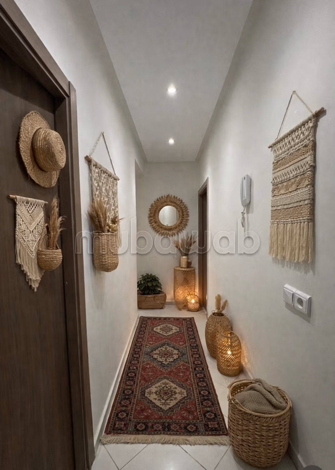 Appartement de vacances à louer à Route Casablanca. 3 pièces confortables. Système de parabole et salon marocain