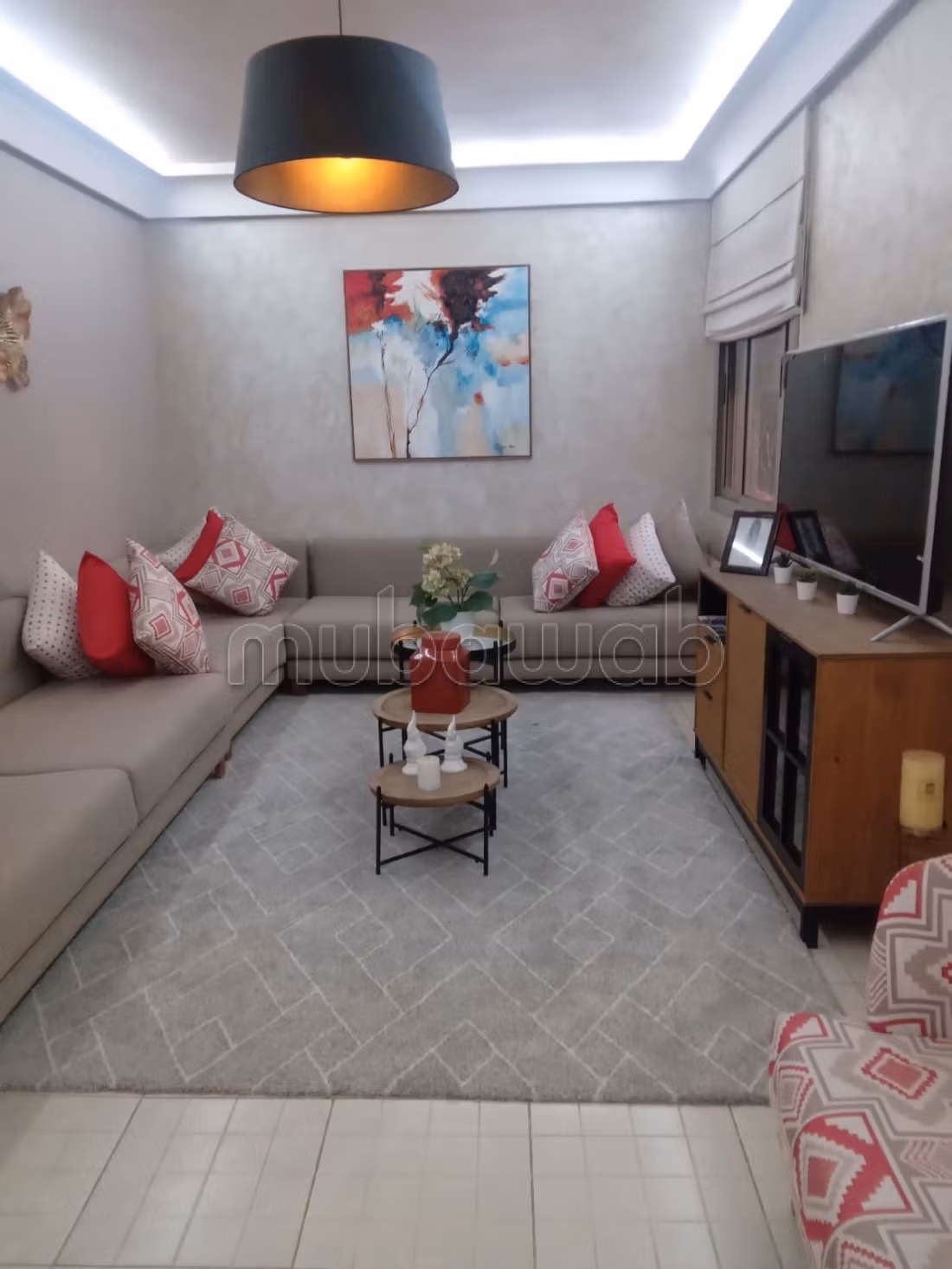 Appartement à l'achat à Jbilat.
Surface totale 57 m².
Meublé