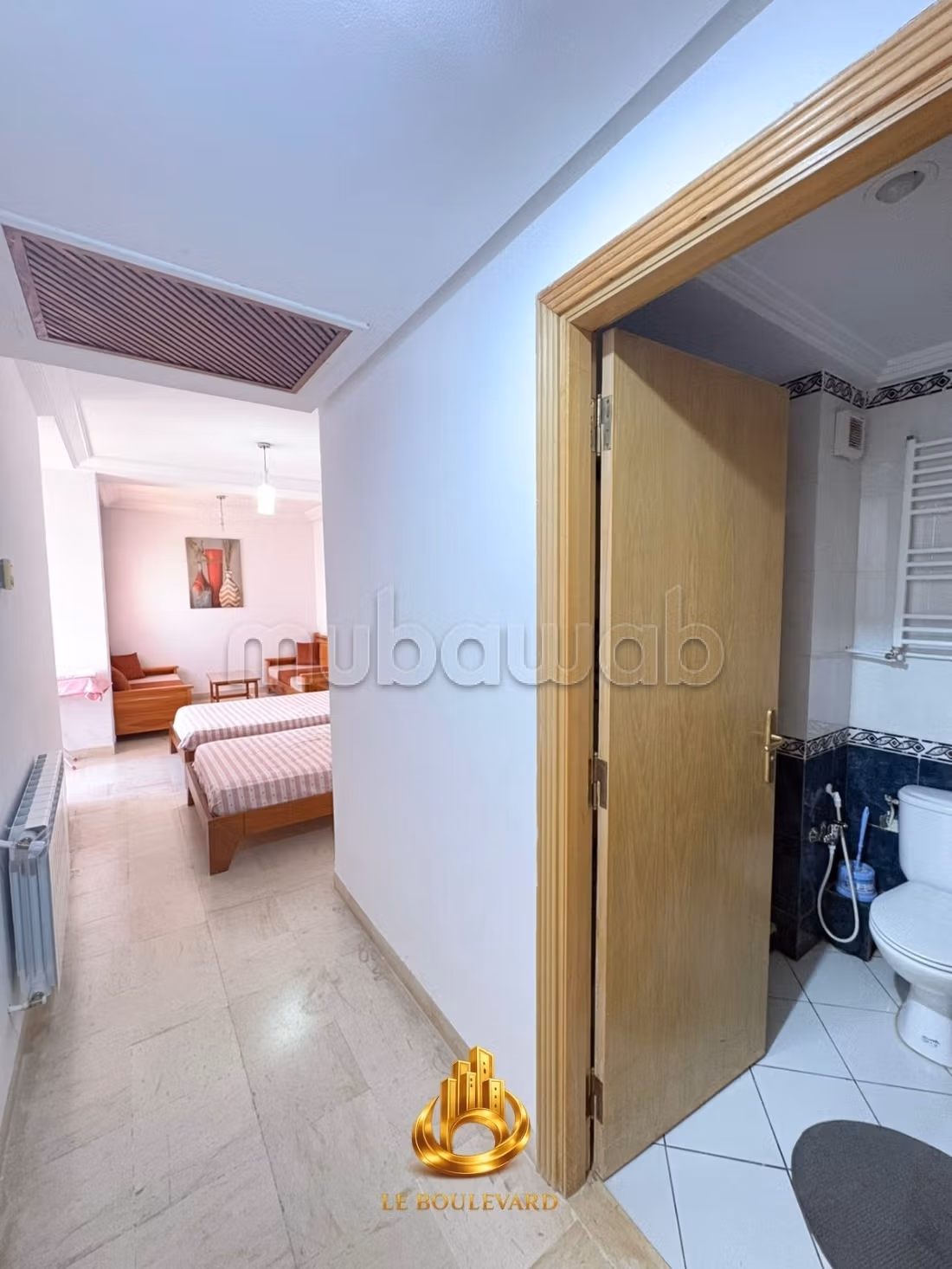 Appartement S2 Pied Dans L'eau à Hammamet Centre