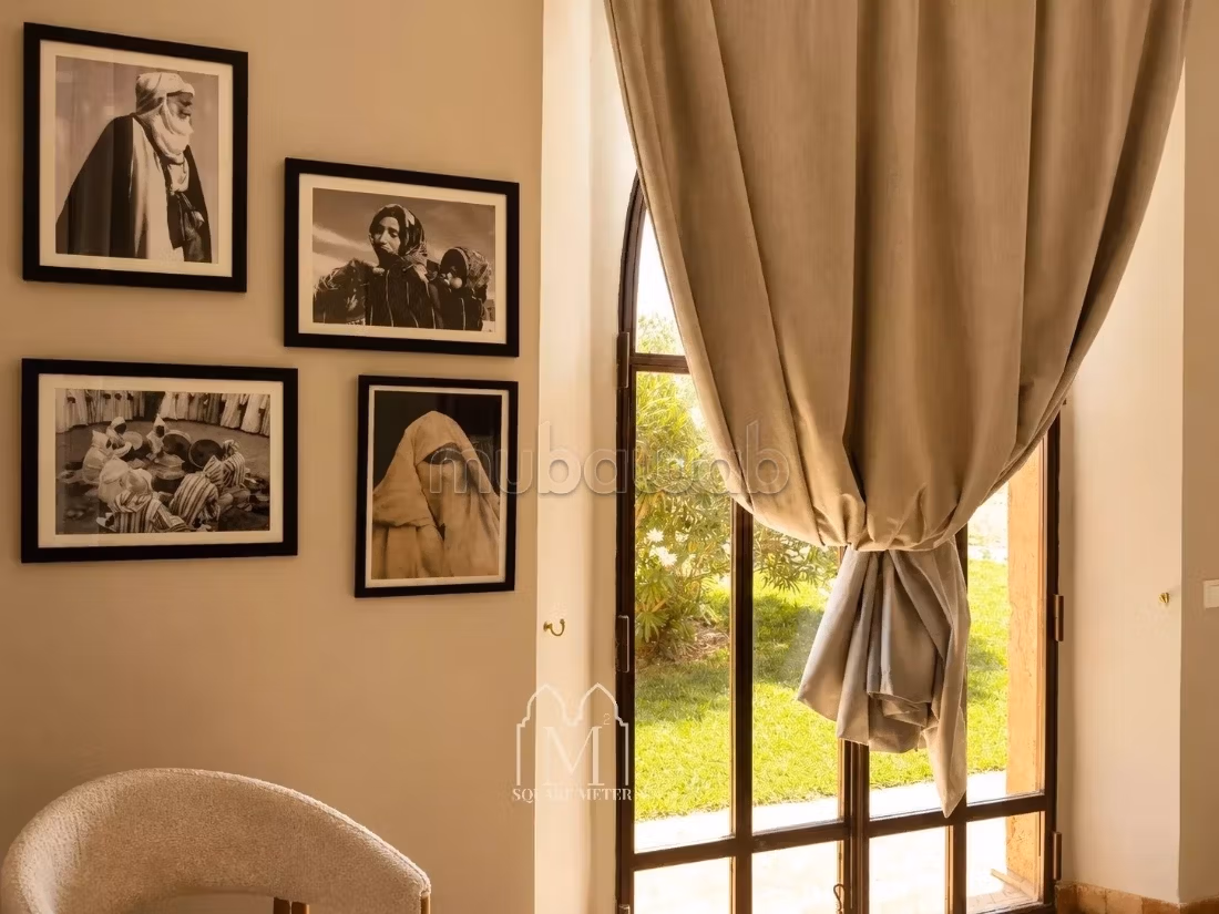 Casa de lujo estilo beldi con olivar