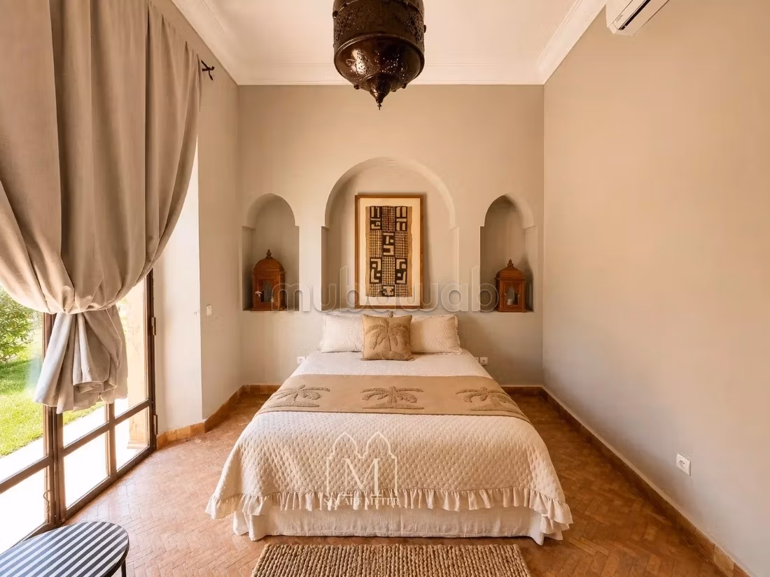 Casa de lujo estilo beldi con olivar