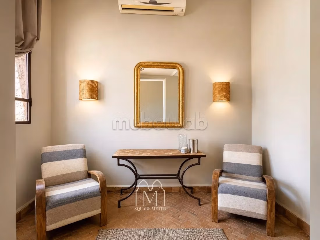 Casa de lujo estilo beldi con olivar