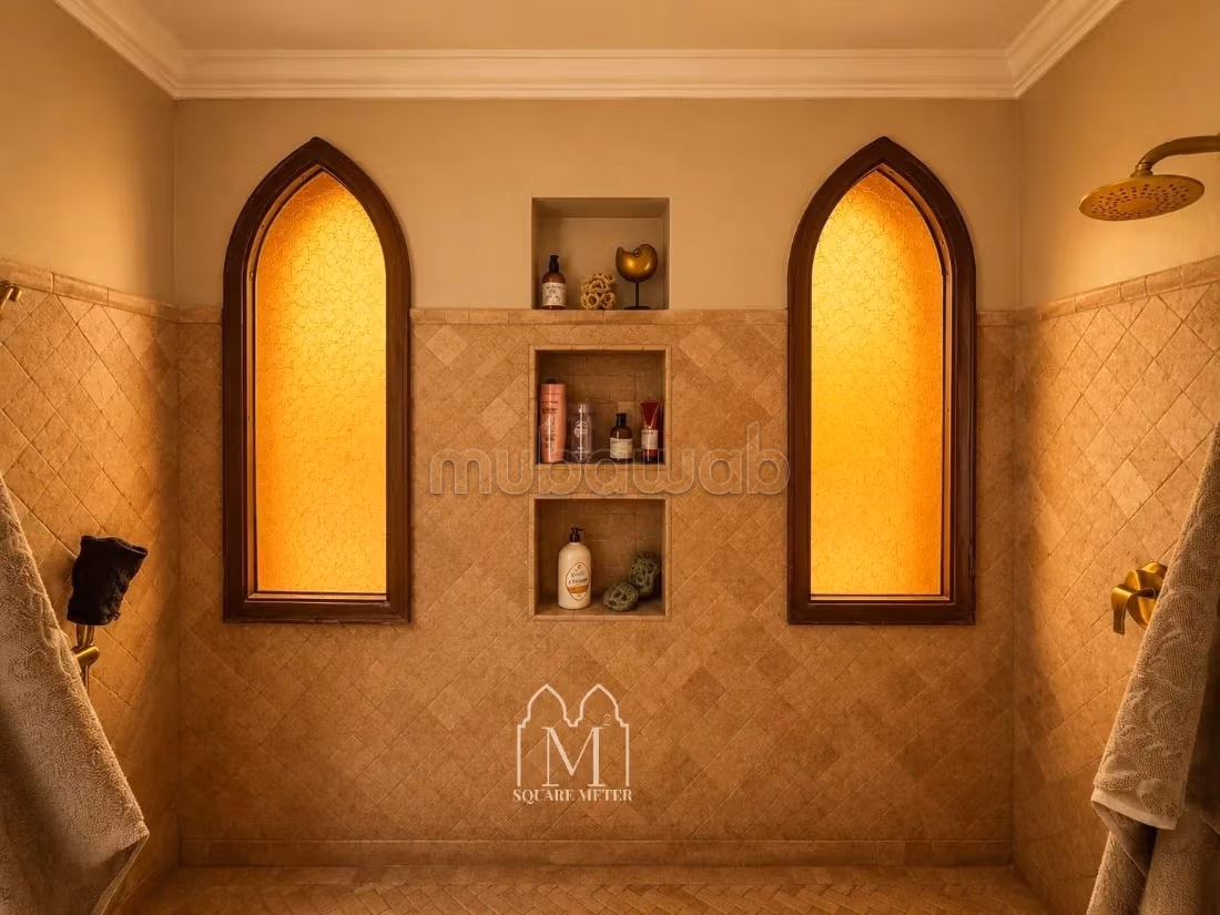 Casa de lujo estilo beldi con olivar
