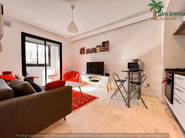 Appartement S1 meublé à La Marsa Plage