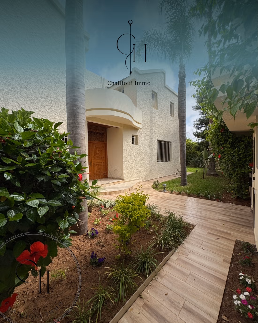 Location villa sans vis à vis au centre de hay Riad