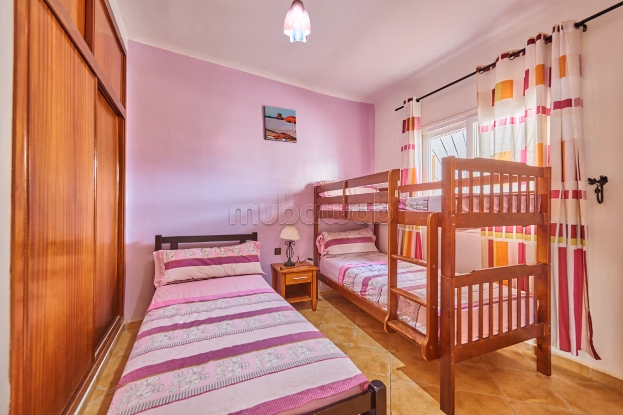 Vendita di un bel appartamento a Oued Laou. 1 Camera. Giardino e terrazza