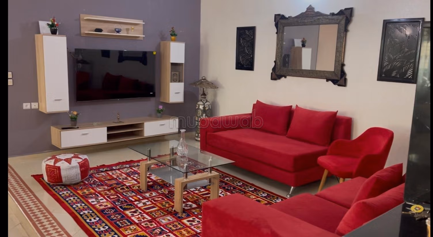 Superbe appartement 
à louer à Narjis. Surface de 160 m²
