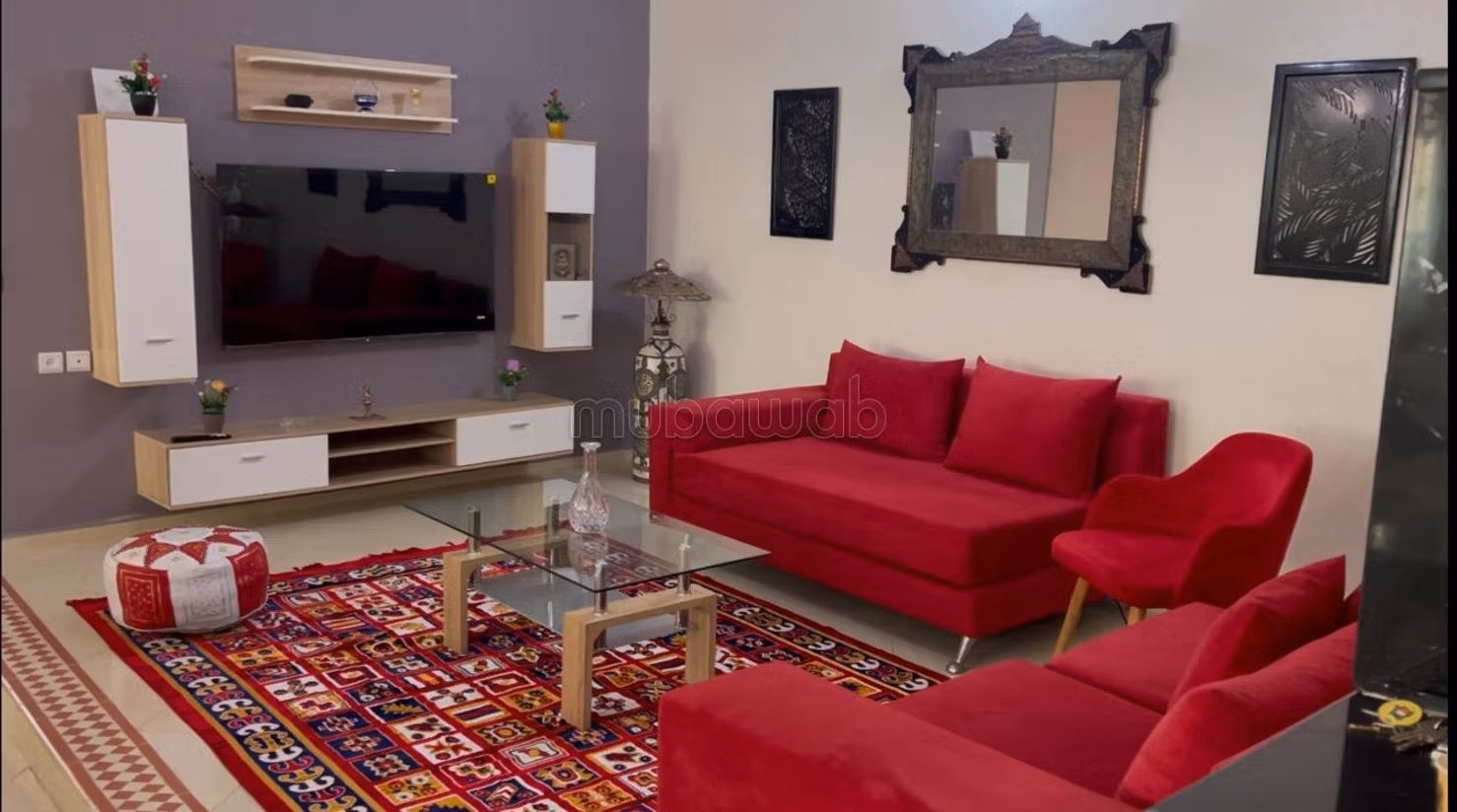 Superbe appartement 
à louer à Narjis. Surface de 160 m²