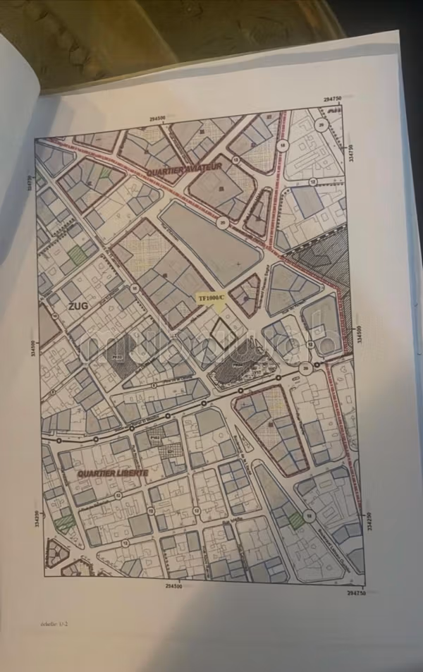 Terrain à la vente à Liberté.
Superficie 1300 m²