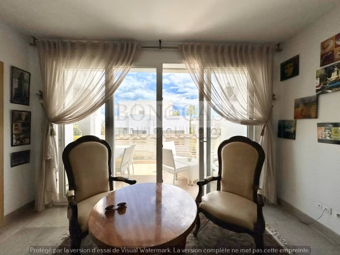 S2 Meublé à louer au coeur de la Marsa