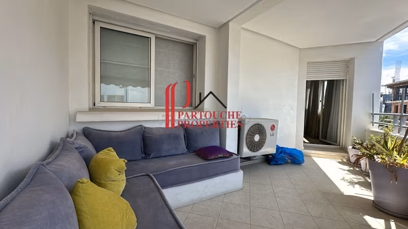 RACINE arredato 3ch camera personale, terrazza, garage per 2 auto