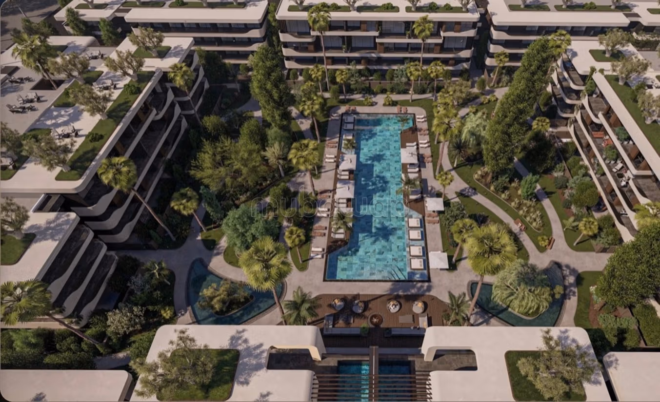 Appartement de luxe avec piscine privée en vente de 2 chambres 2 salles de bains dans un domaine résidentiel à Agdal Marrakech 5 minutes du centre ville