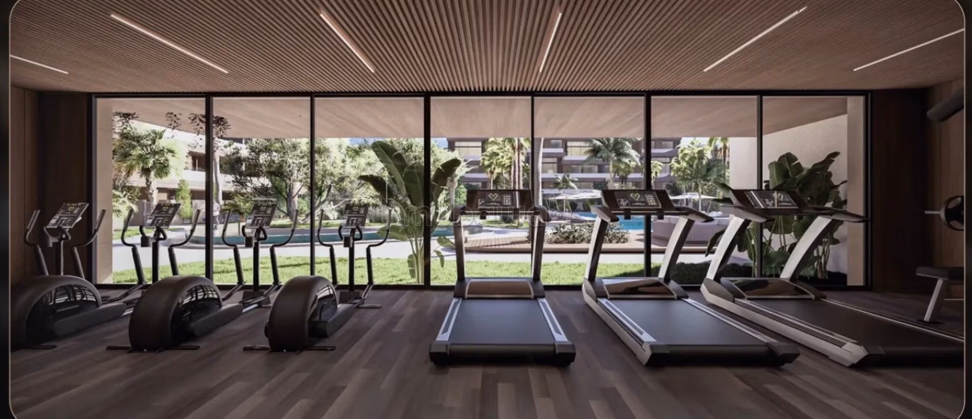 Appartement de luxe avec piscine privée en vente de 2 chambres 2 salles de bains dans un domaine résidentiel à Agdal Marrakech 5 minutes du centre ville — 4