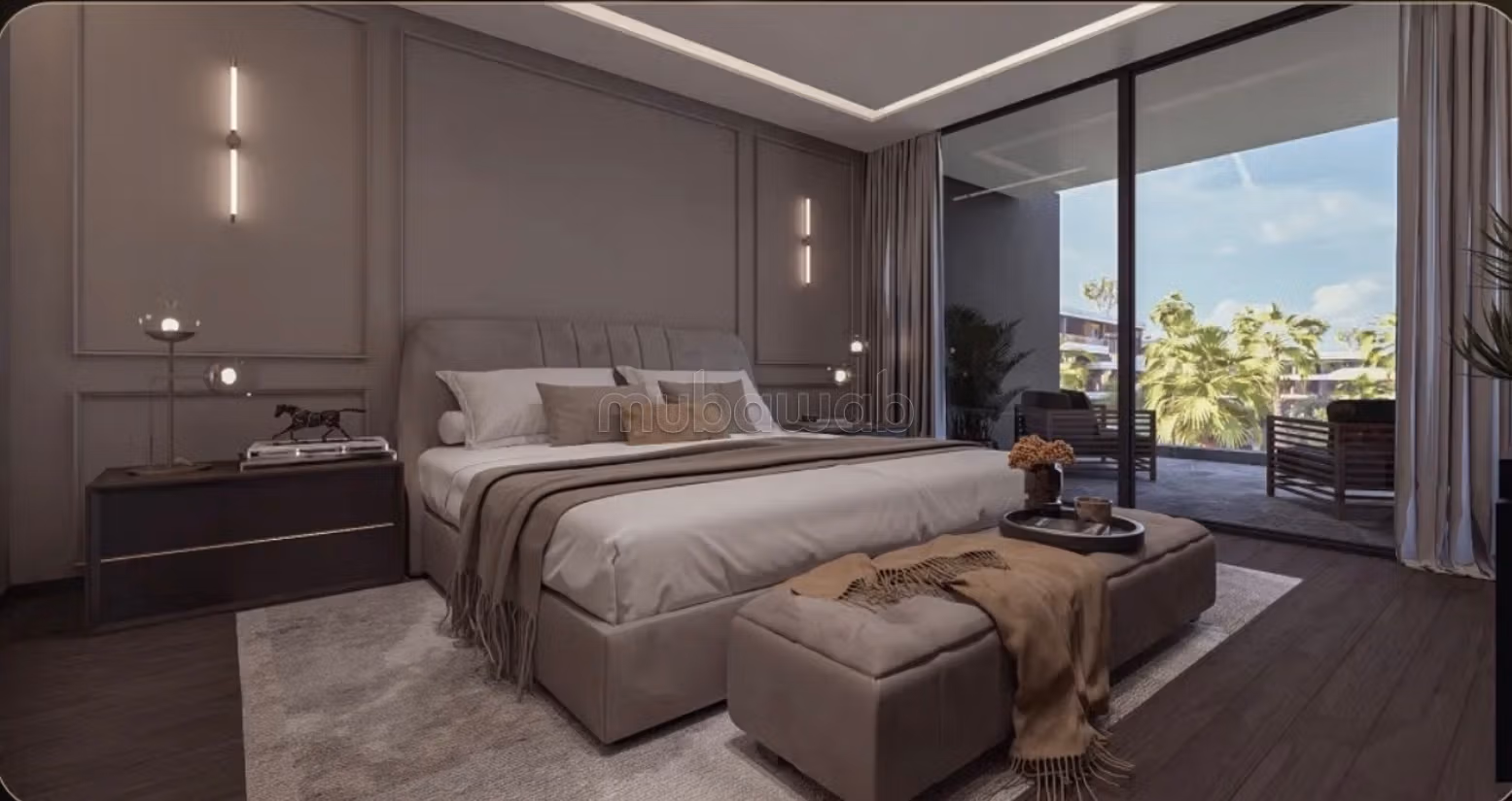 Appartement de luxe avec piscine privée en vente de 2 chambres 2 salles de bains dans un domaine résidentiel à Agdal Marrakech 5 minutes du centre ville — 5