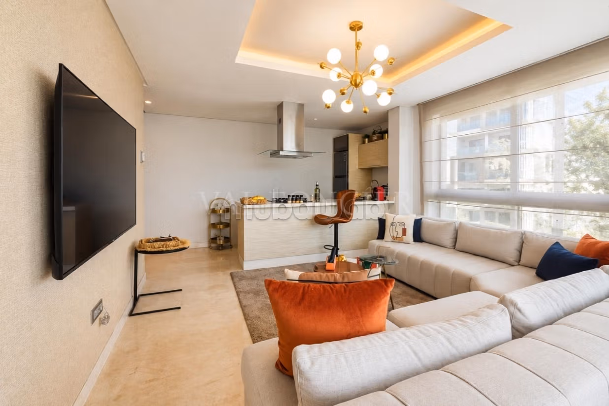 Location Appartement 1 Chambre Meublé Premium avec Vue Mer et Grande Terrasse – Ain Diab — 4