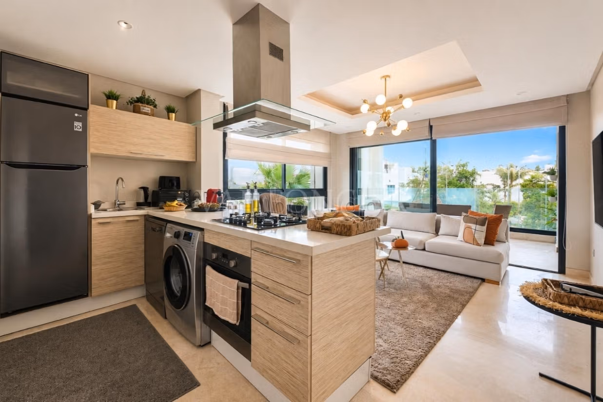 Location Appartement 1 Chambre Meublé Premium avec Vue Mer et Grande Terrasse – Ain Diab — 3