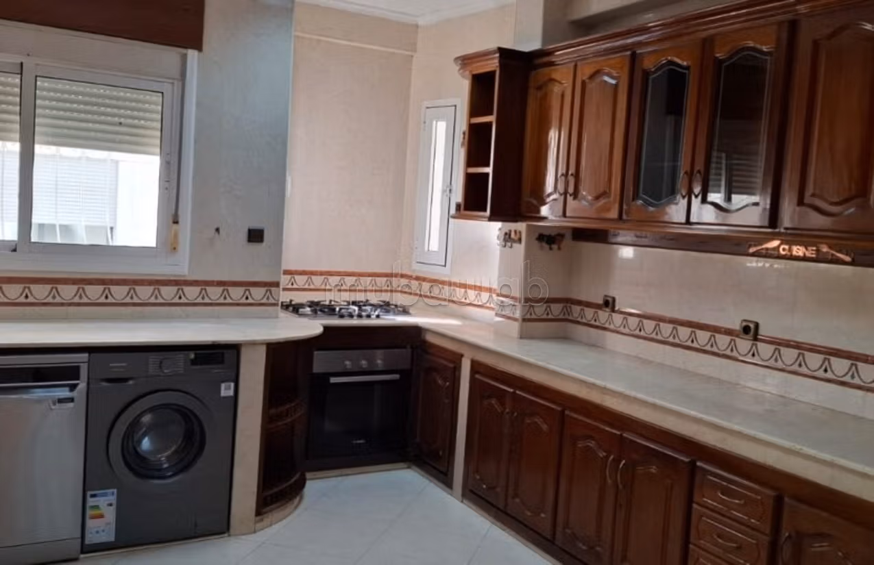 A louer magnifique appartement renove de 120 m² – quartier iberia – tanger – reference: ltaam20526