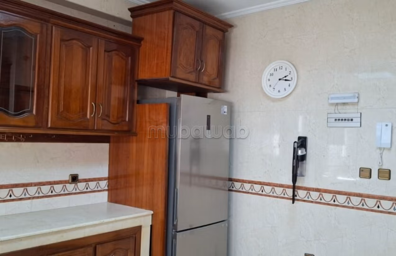 A louer magnifique appartement renove de 120 m² – quartier iberia – tanger – reference: ltaam20526