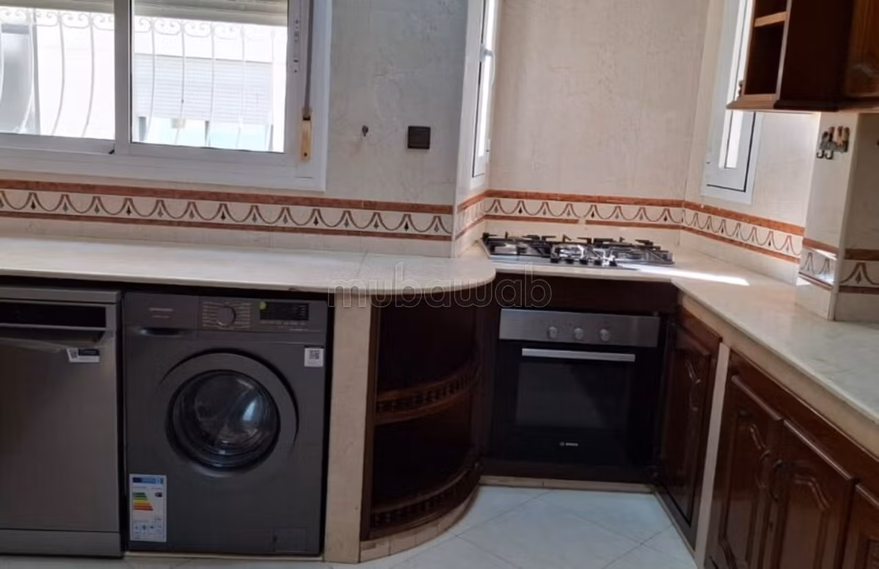 A louer magnifique appartement renove de 120 m² – quartier iberia – tanger – reference: ltaam20526