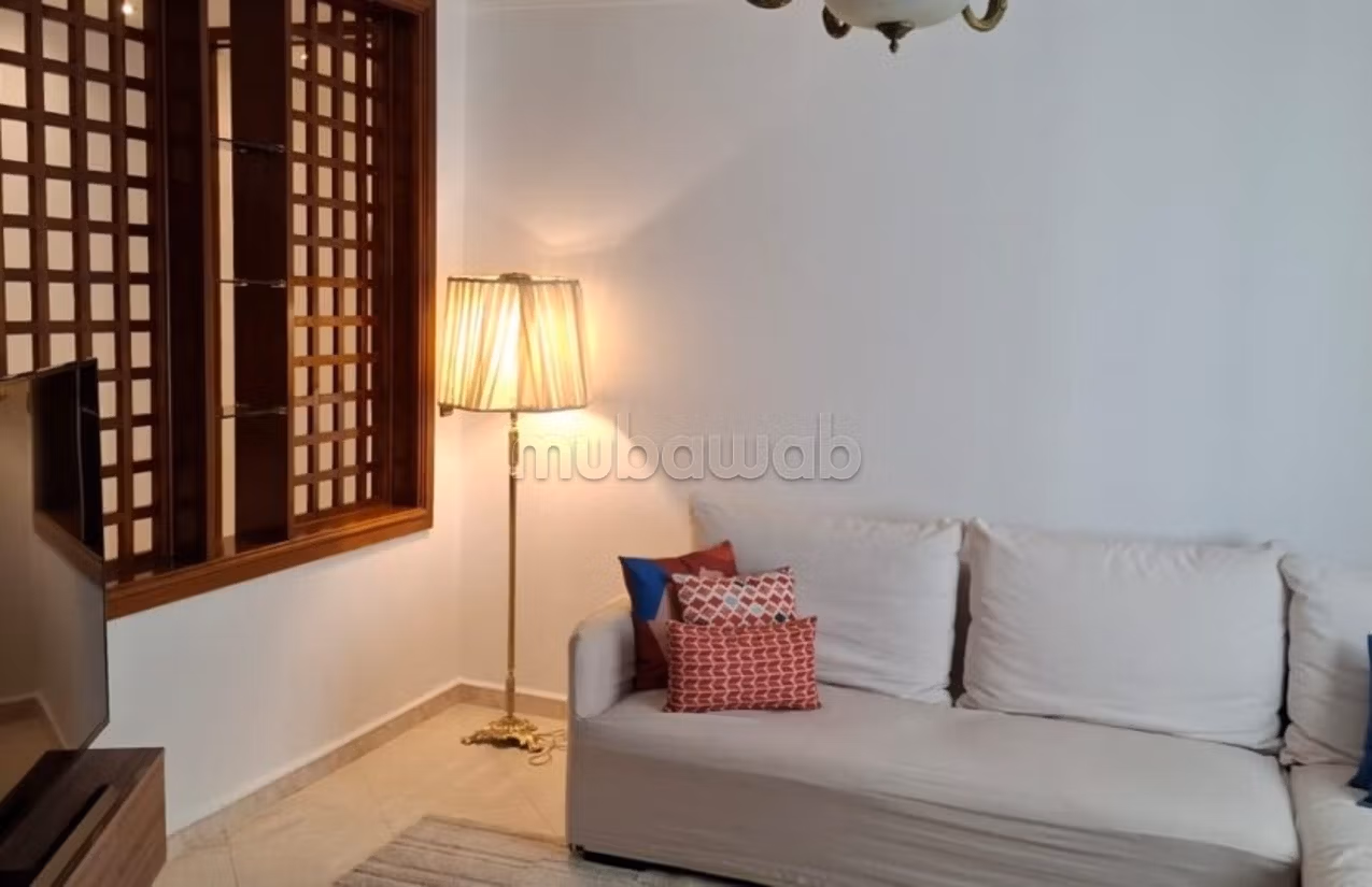 A louer magnifique appartement renove de 120 m² – quartier iberia – tanger – reference: ltaam20526