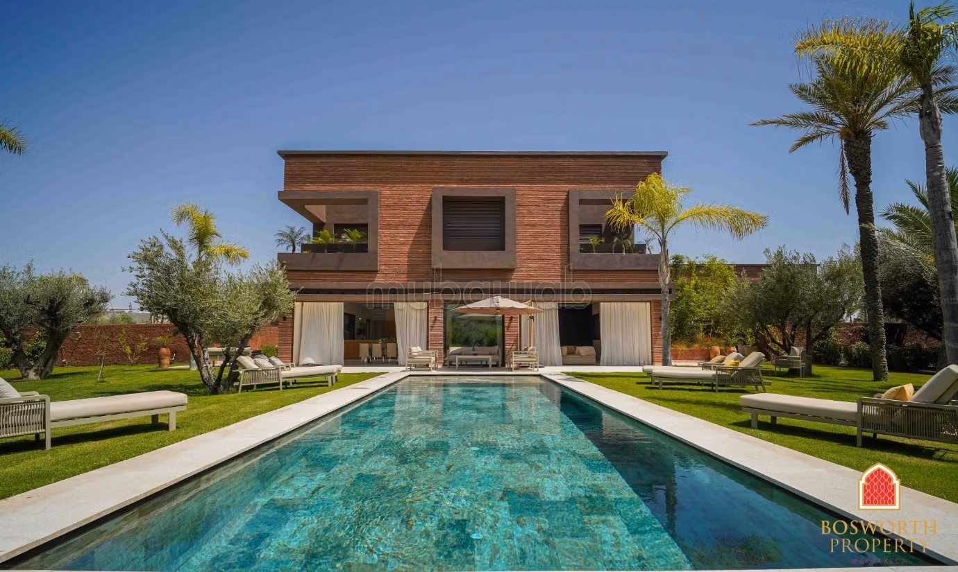 Architect's luxe villa te koop in Marrakech